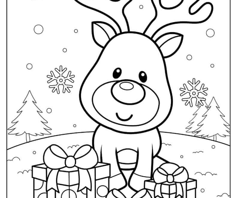 1 000 Christmas Coloring Pages Free PDF Printables