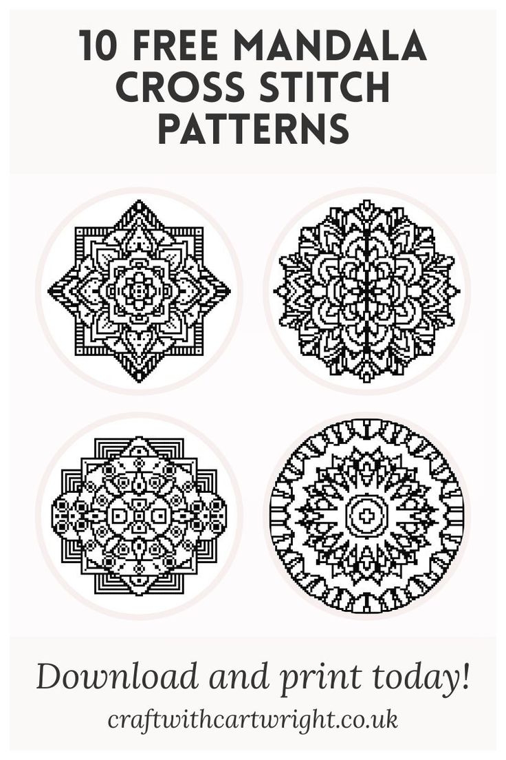 Free Printable Cross Stitch Patterns