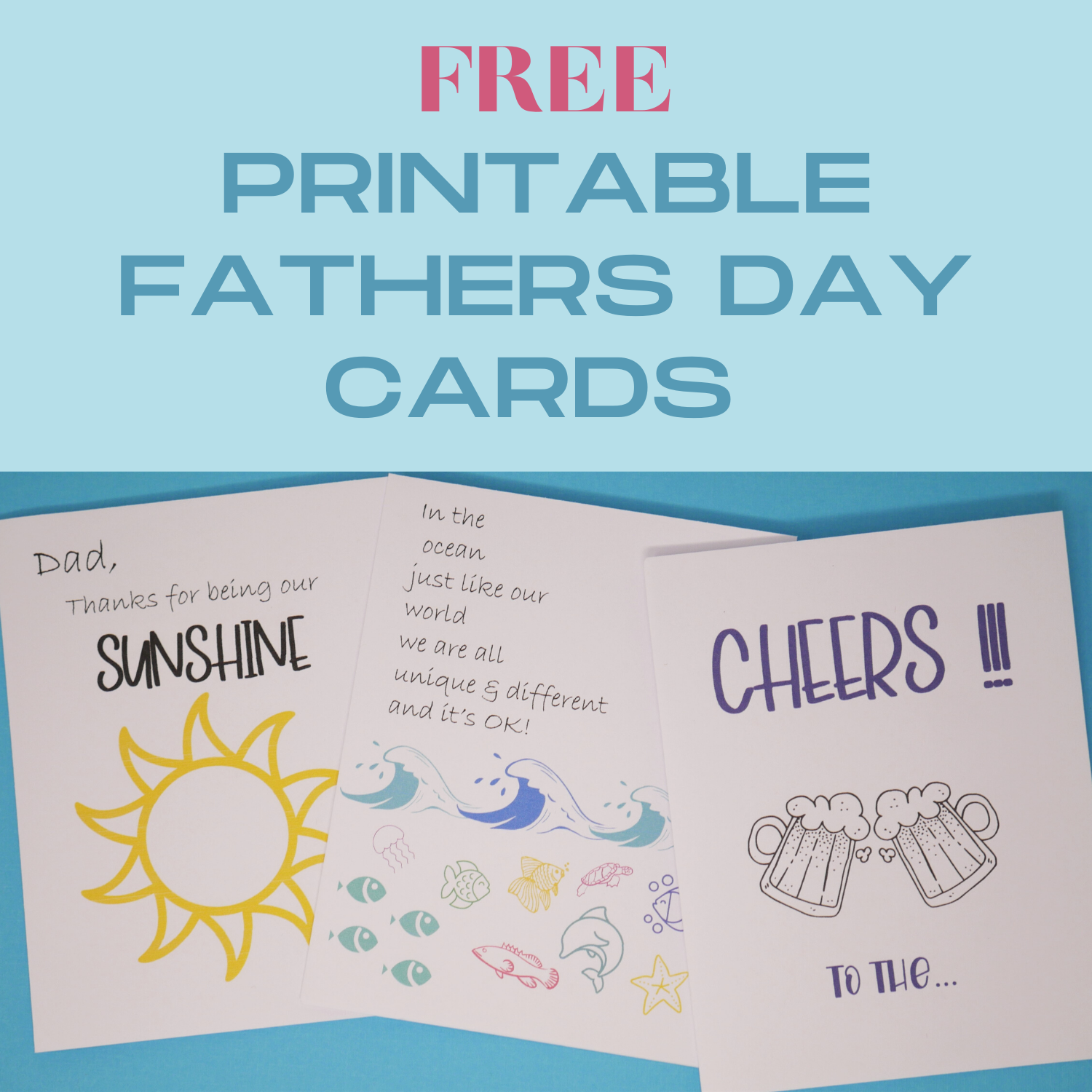 Free FatherS Day Cards Printable