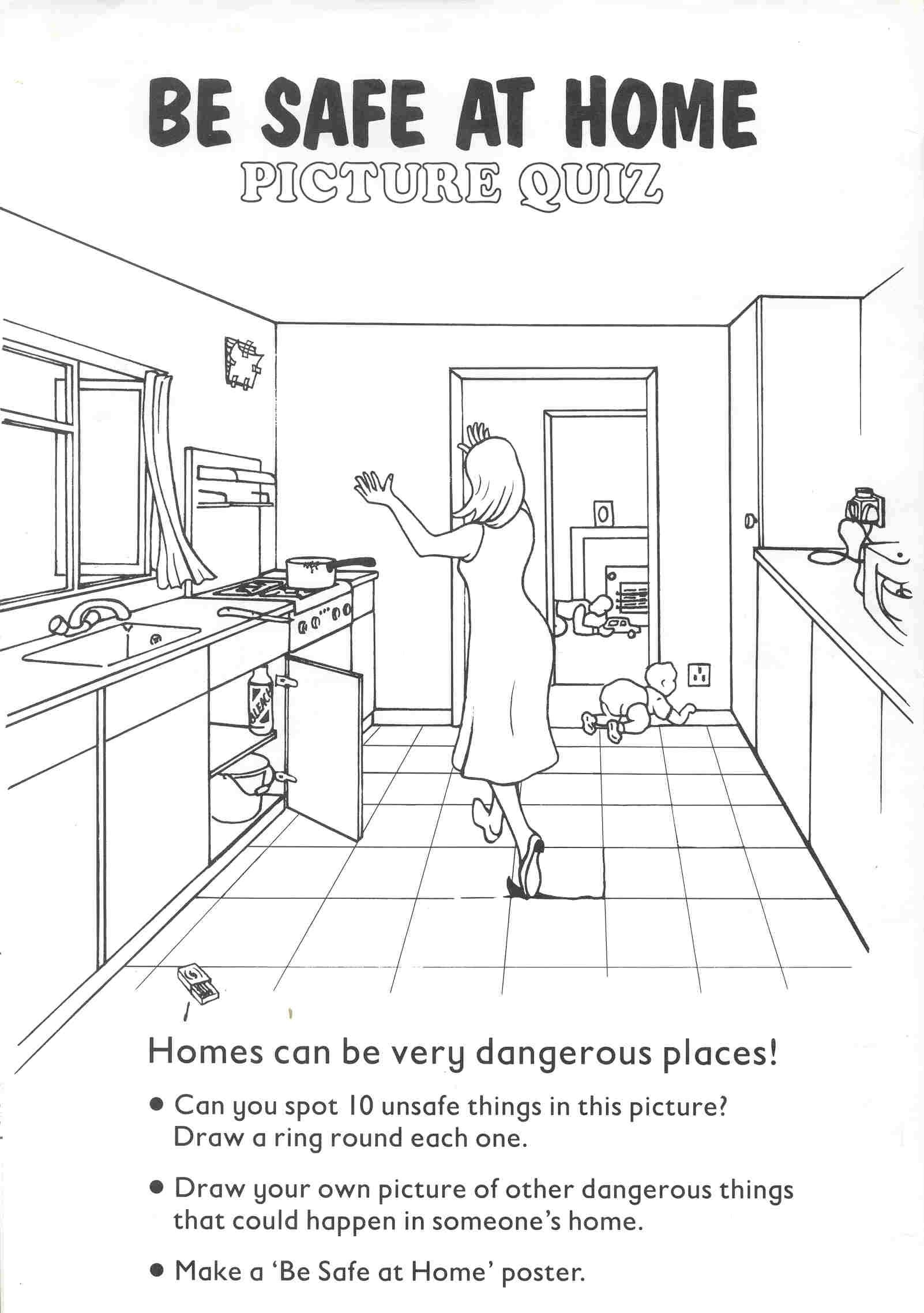 10 Safety Awareness Activities Ideas Safety Awareness Kitchen Safety Fire Safety Worksheets