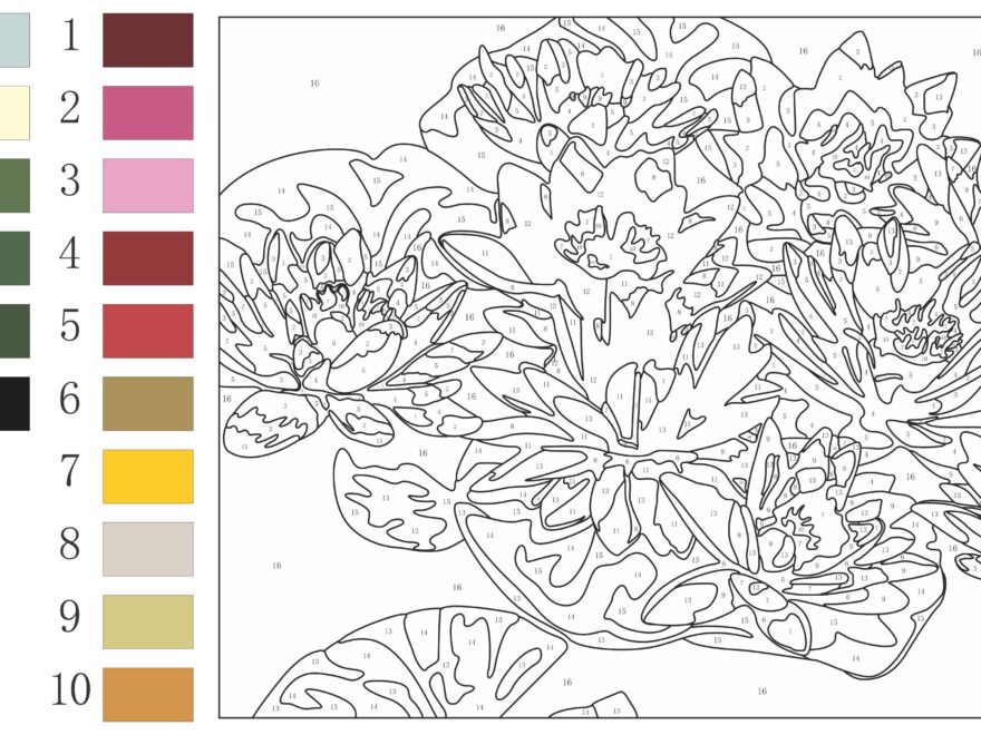 12 300 Drawing Prompts Ideas 300 Drawing Prompts Adult Color By Number Color By Number Printable