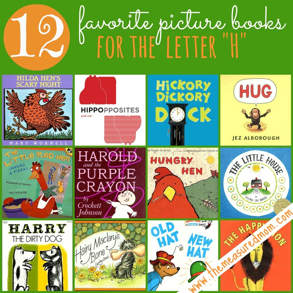 12 Books To Read For The Letter H The Measured Mom