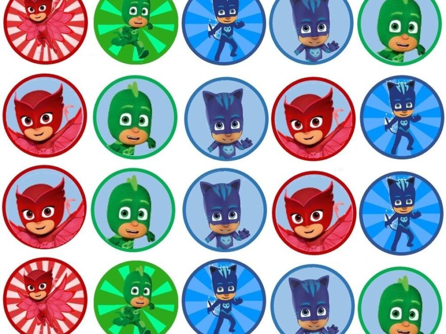 15 Best PJ Mask Cupcakes Ideas Pj Mask Cupcakes Pj Masks Birthday Pj Masks Birthday Party