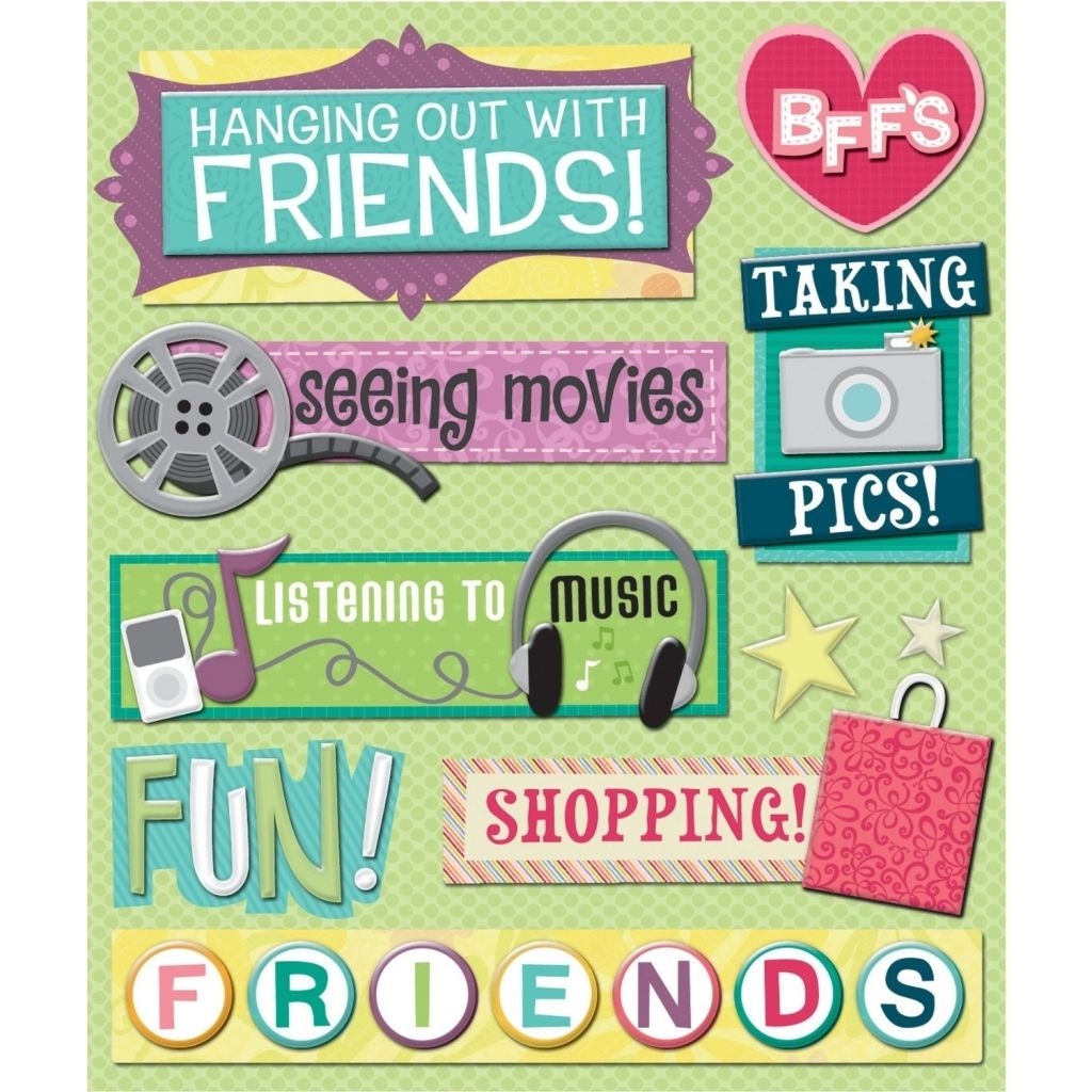 15 Mind blowing Scrapbook Stickers Friendship You Need To Know Zoxoroau Kampcompany Hanging Out With Friends Sticker Medley Find Another Ideas About scrapbookstickersfriendship Form Our Gallery Check More At Http premierscrapbookdesign 15 