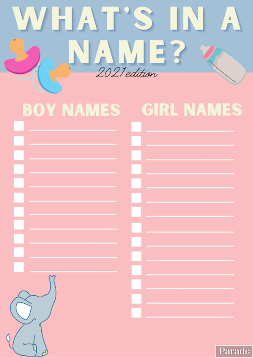 Girl Baby Shower Games Free Printables