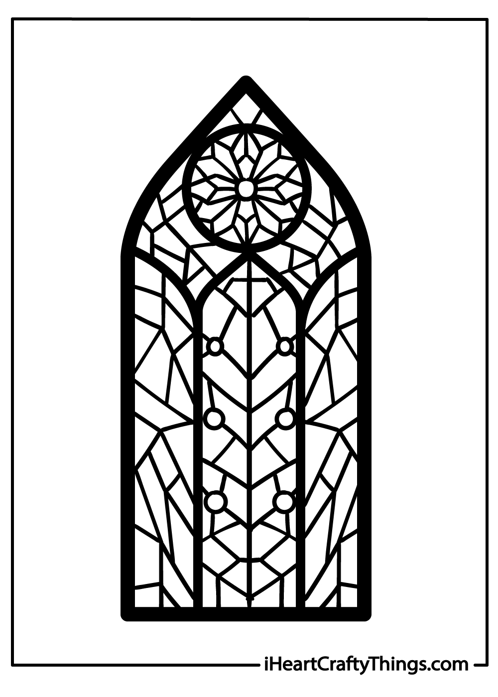 15 Stained Glass Pages 100 Free Printables 