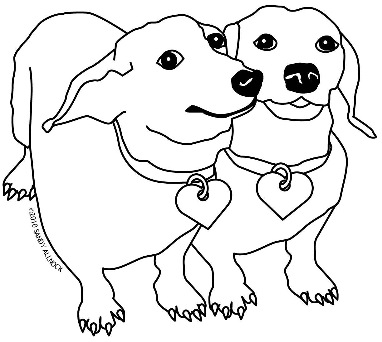 17 Dachshund Coloring Pages Ideas Dachshund Coloring Pages Dog Coloring Page