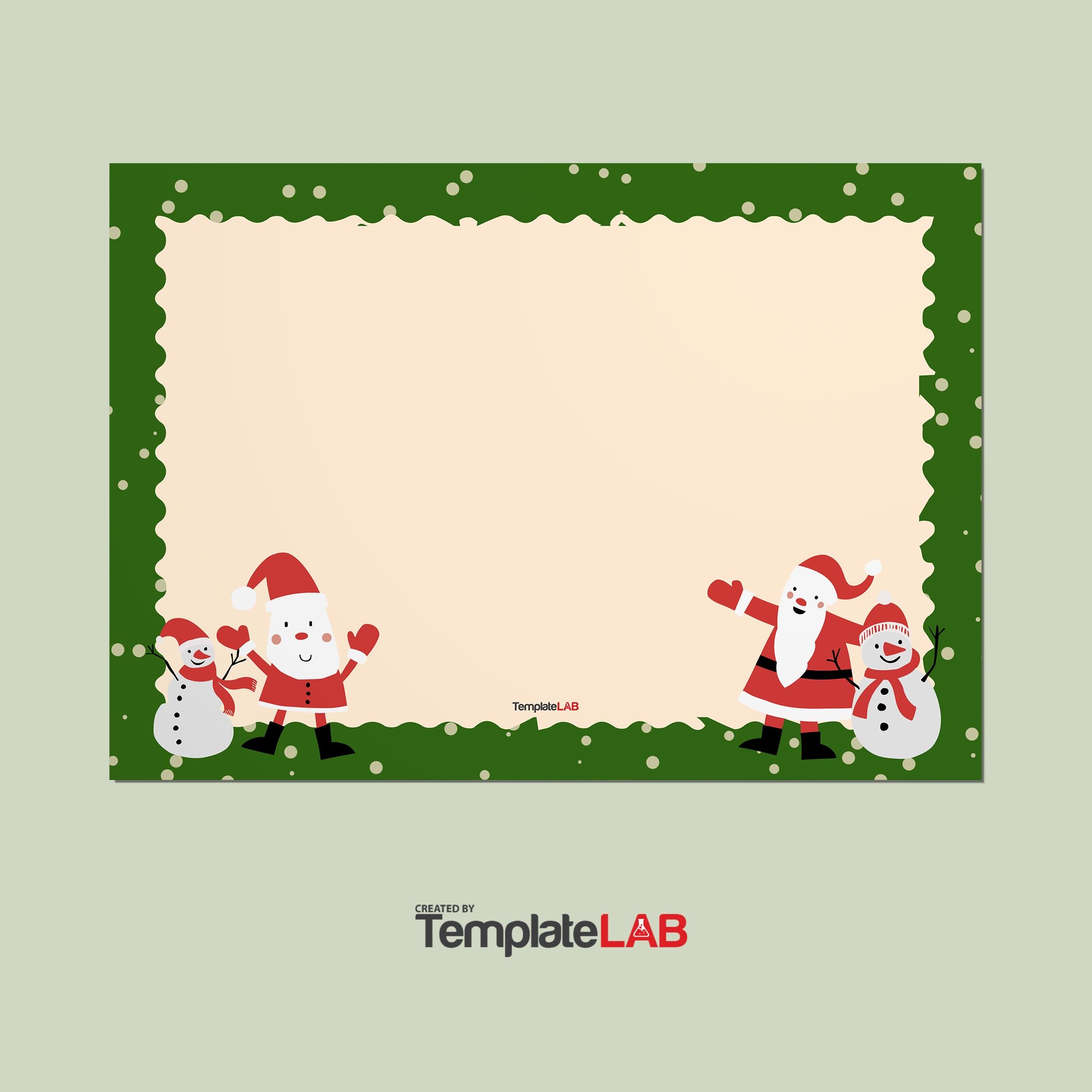 18 Free Christmas Borders Word Photoshop PowerPoint 