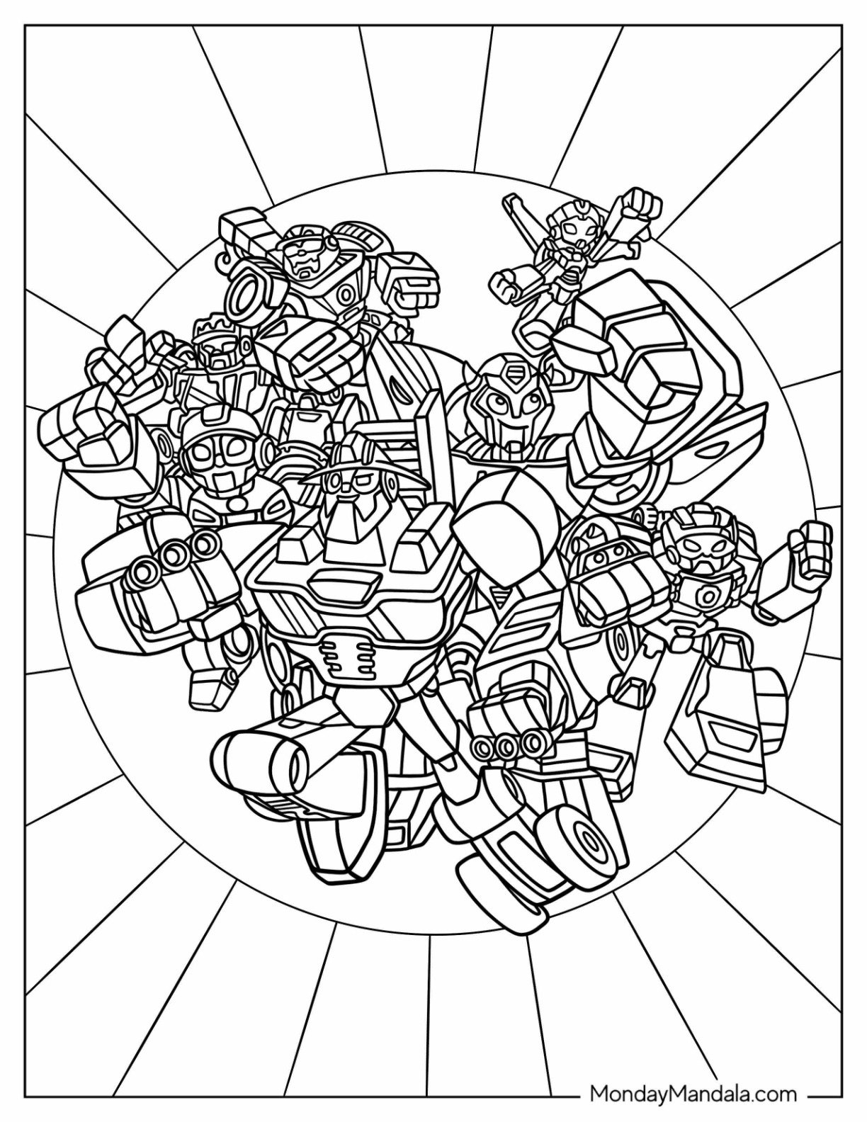 20 Rescue Bots Coloring Pages Free PDF Printables 