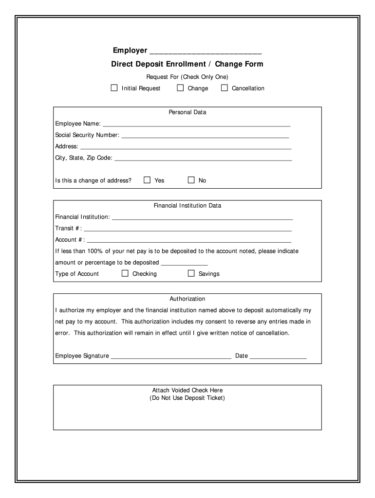 2012 NC Daphne W Urquhart Direct Deposit Enrollment Change Form Fill Online Printable Fillable Blank PdfFiller