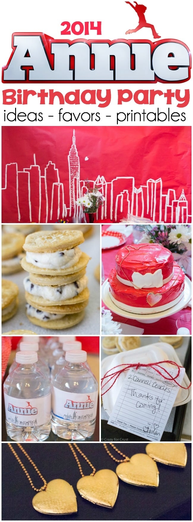 2014 Annie Movie Birthday Party Ideas Crazy For Crust