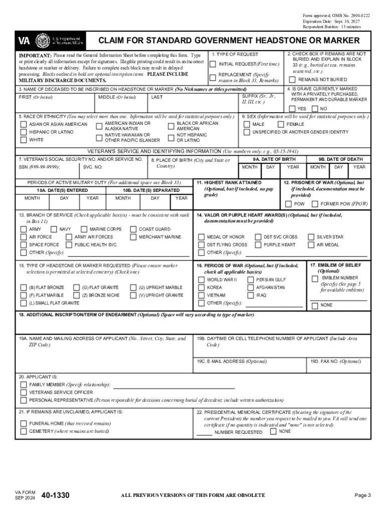 2024 Form VA 40 1330 Fill Online Printable Fillable Blank PdfFiller