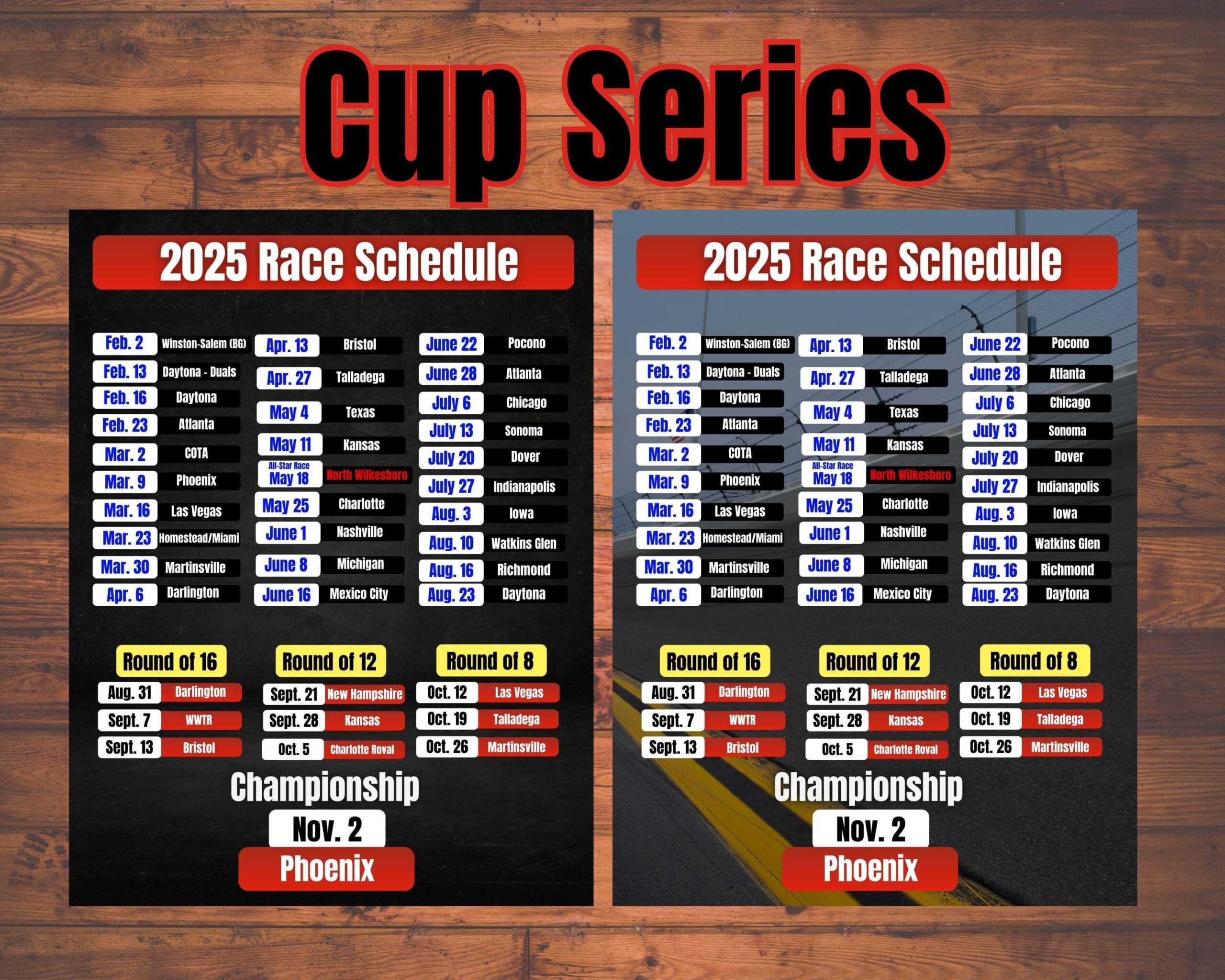 Nascar Tv Schedule 2025 Printable