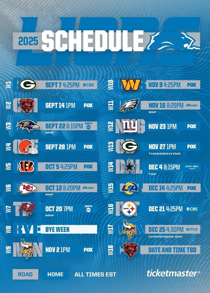 2025 NFL FOOTBALL SCHEDULE FRIDGE MAGNETS 5 X 3 5 YOU PICK EBay