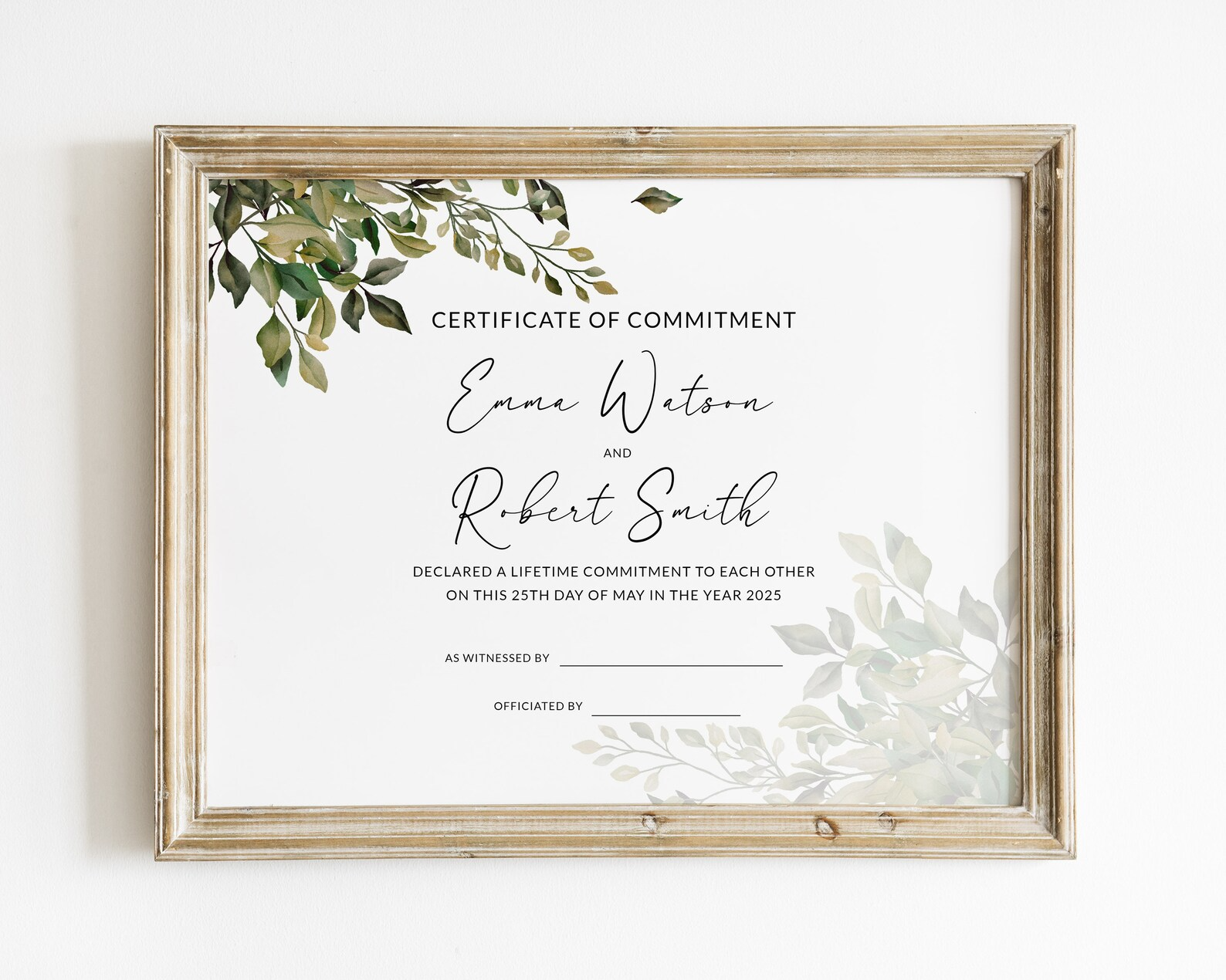 24 Commitment Certificates Ideas Certificate Certificate Templates Commitment