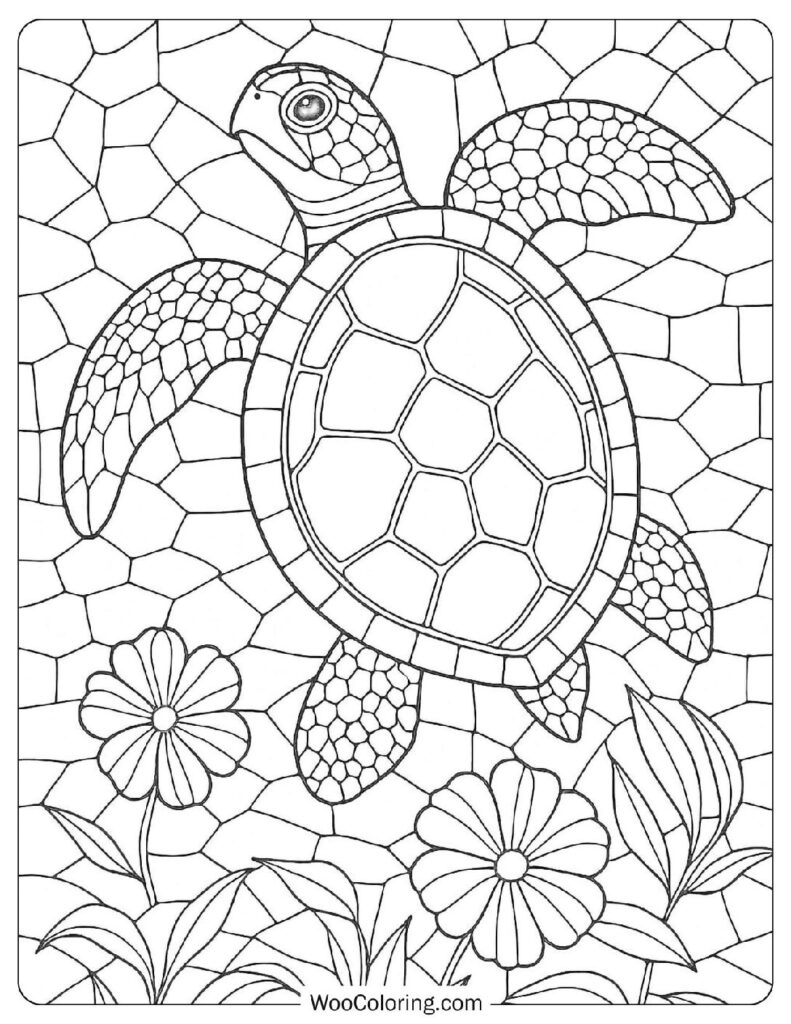 26 Stained Glass Coloring Pages Free PDF To Print Woo Coloring