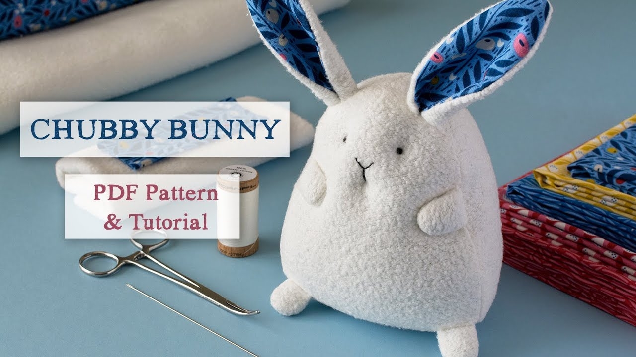 Free Printable Stuffed Bunny Patterns