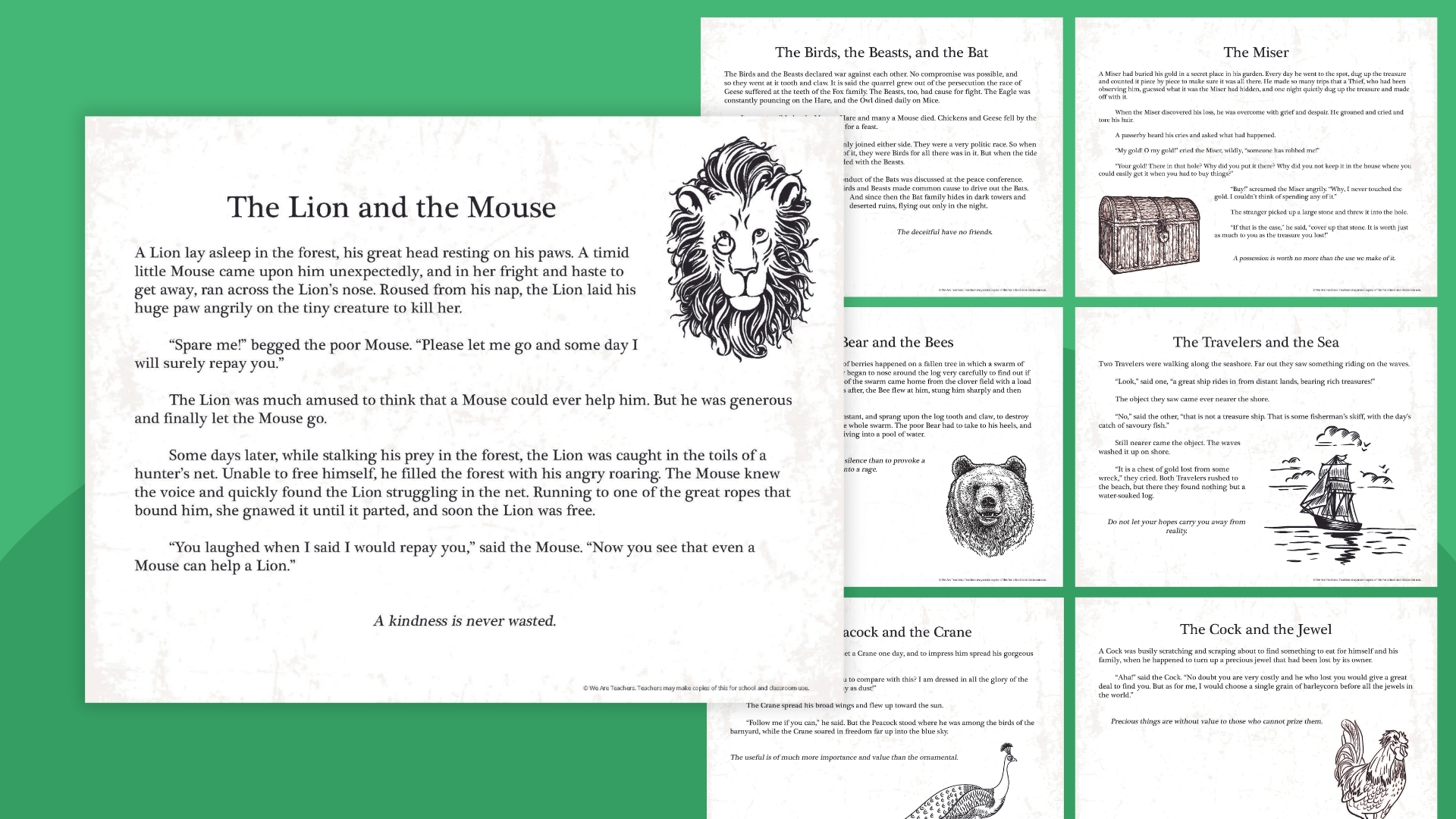 35 Best Aesop s Fables Free Printables 
