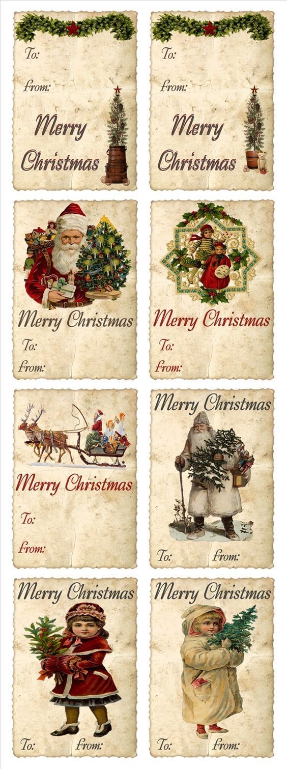 47 Free Printable Christmas Gift Tags That You Can Edit And Personalize Instantly MoneyPantry Free Christmas Printables Free Printable Christmas Gift Tags Christmas Tags Printable