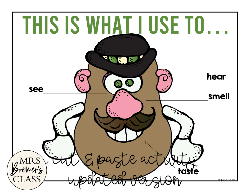 Mr Potato Head Printable Activities