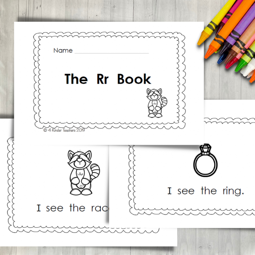 5 Ways To Use Printable Letter Books Sight Word Books