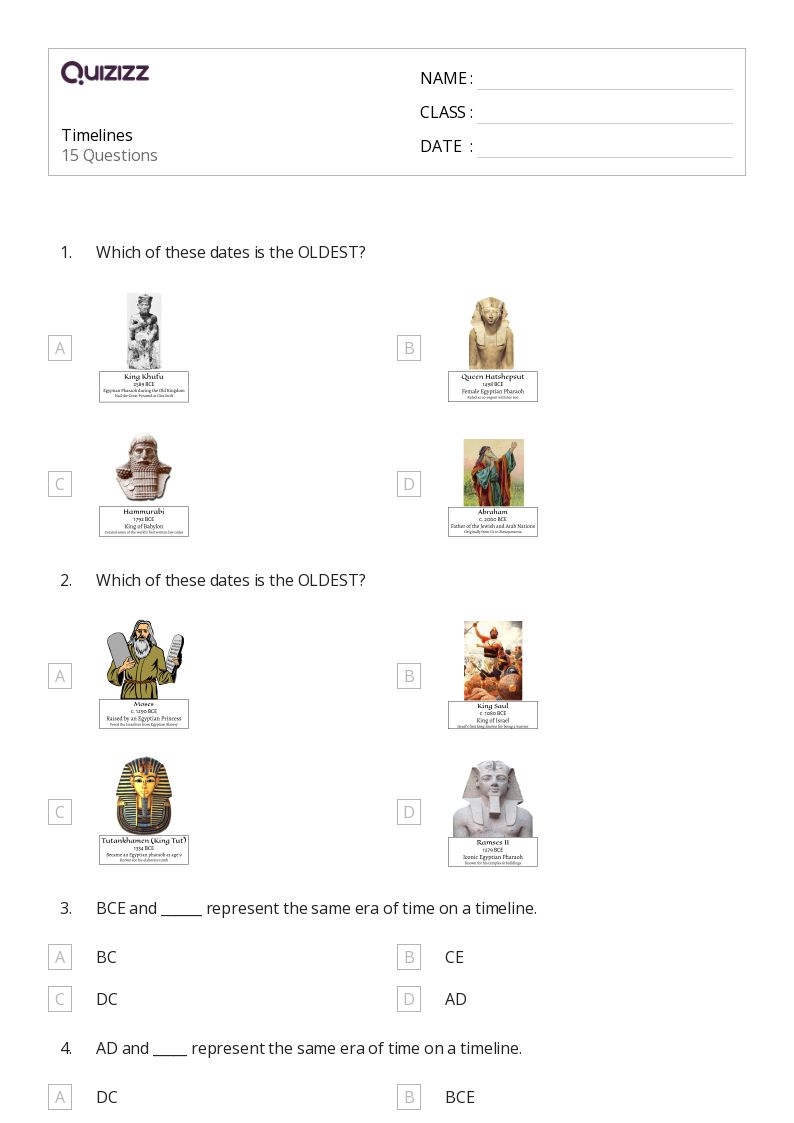 50 History Worksheets For 6th Grade On Quizizz Free Printable Worksheets Library