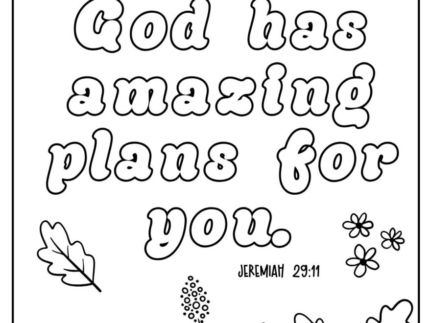 61 Bible Verse Coloring Pages Free Printable Christian Quotes