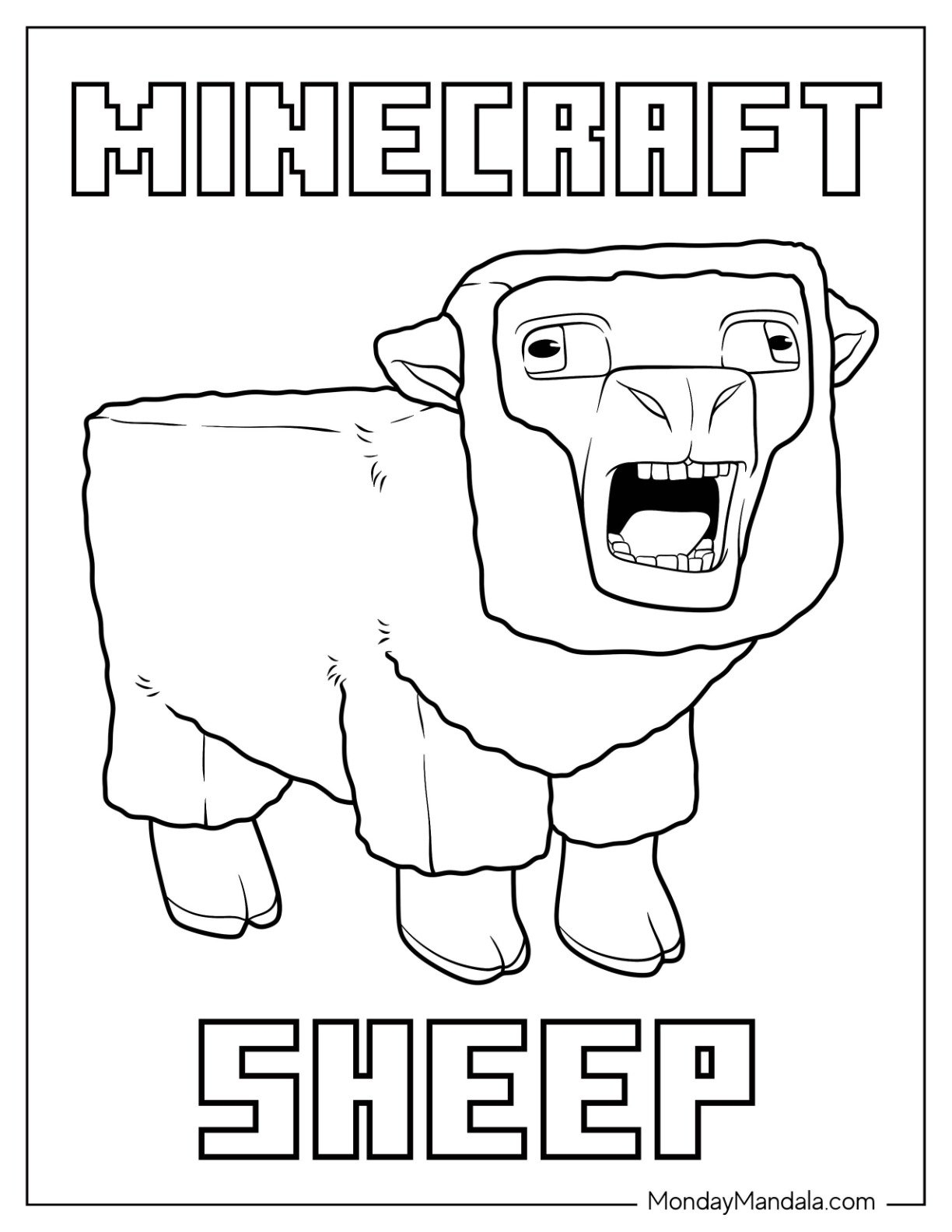 88 Minecraft Coloring Pages Free PDF Printables 