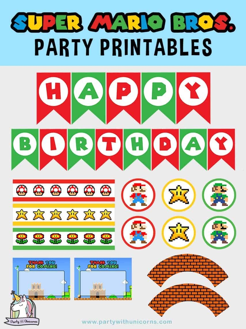 9 Easton Turns 6 Ideas Super Mario Birthday Party Super Mario Bros Birthday Party Super Mario Bros Party