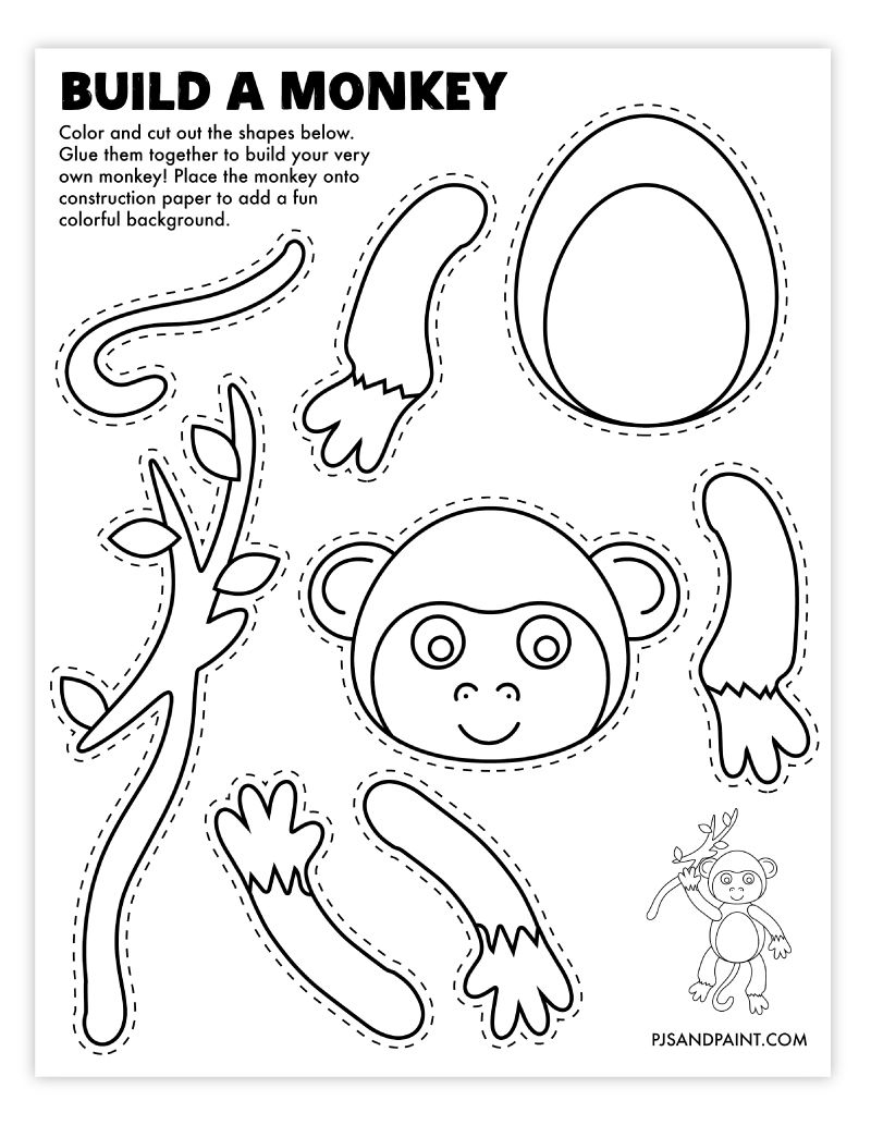 97 Free Printable Build Your Own Crafts