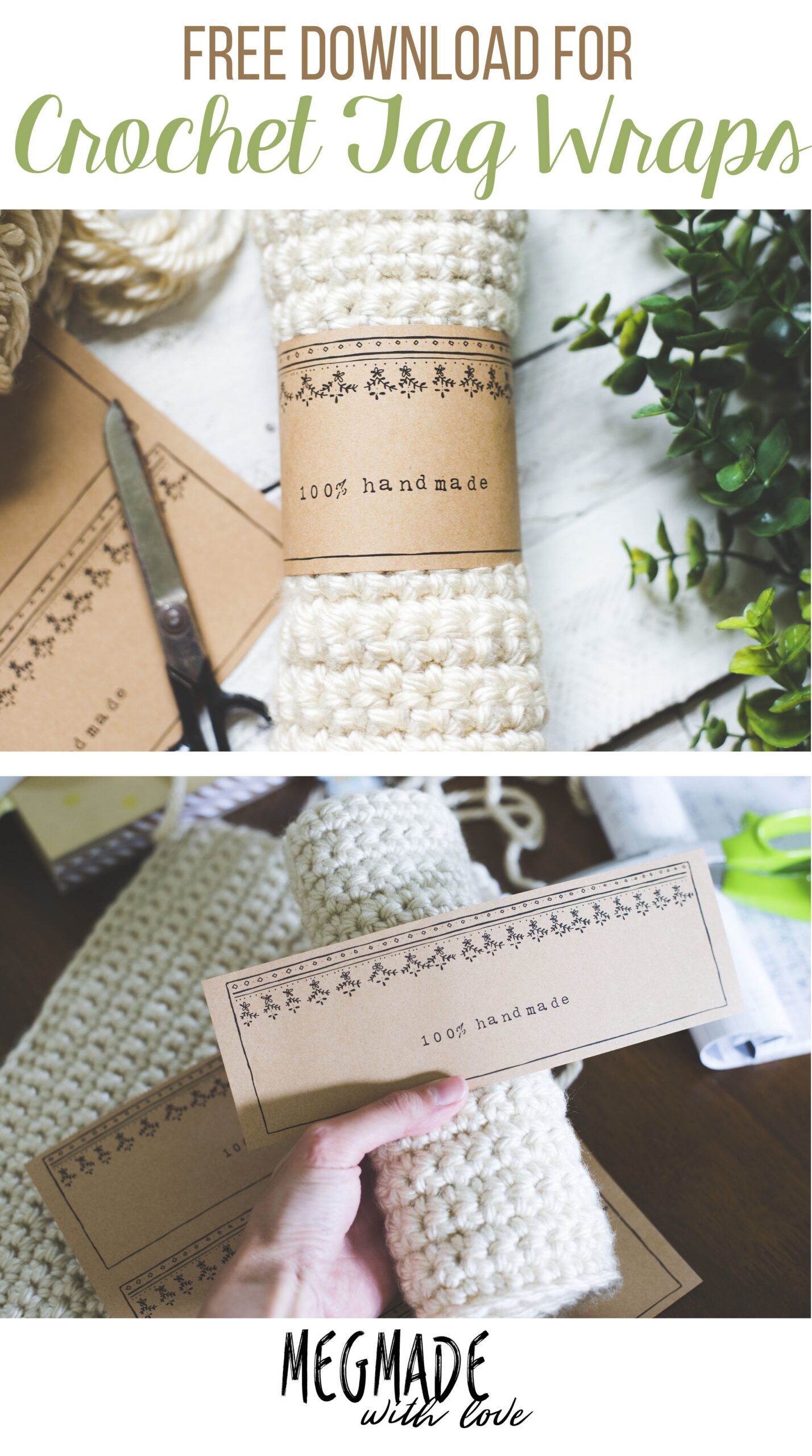 Printable Labels For Crochet Items