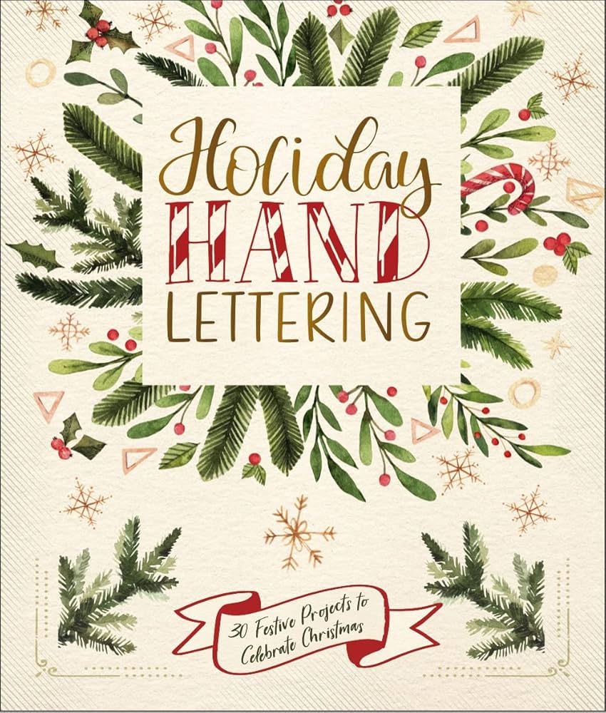 Amazon Lark Books LRK11032 Holiday Hand Lettering Bk 9781454711032 Union Square Co Arts Crafts Sewing