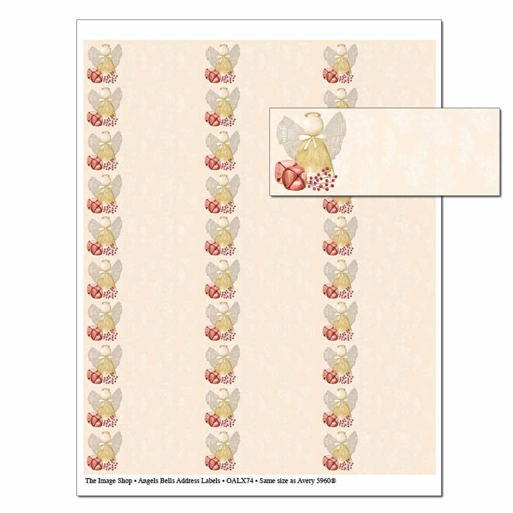 Angel Bells Religious Address Labels For The Holidays