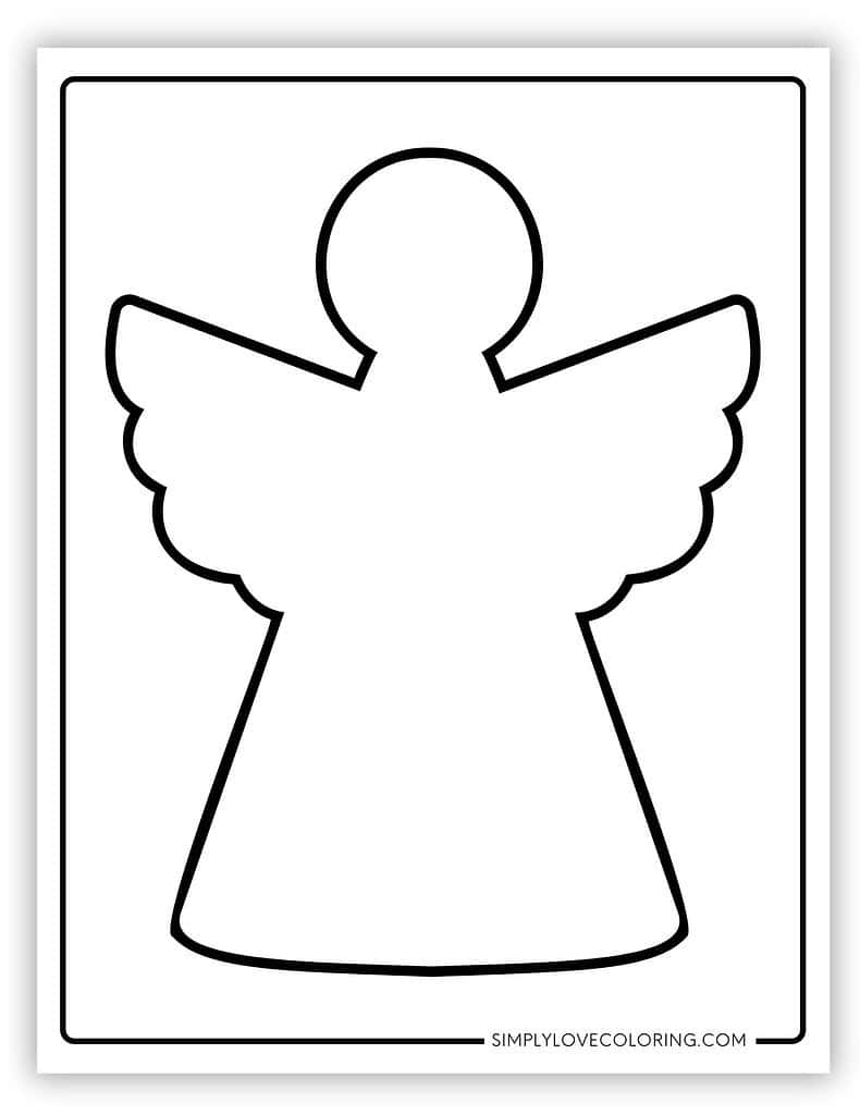 Free Printable Address Label Angel