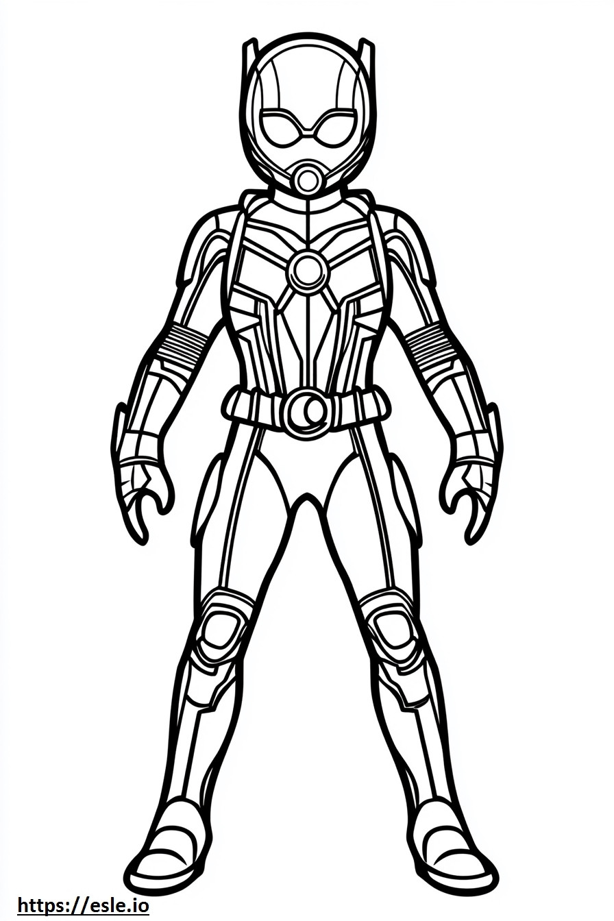 Ant Man Coloring Sheet