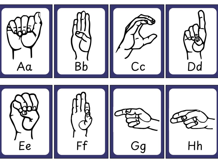 ASL Sign Language Flashcards Free Printables Teach Prints