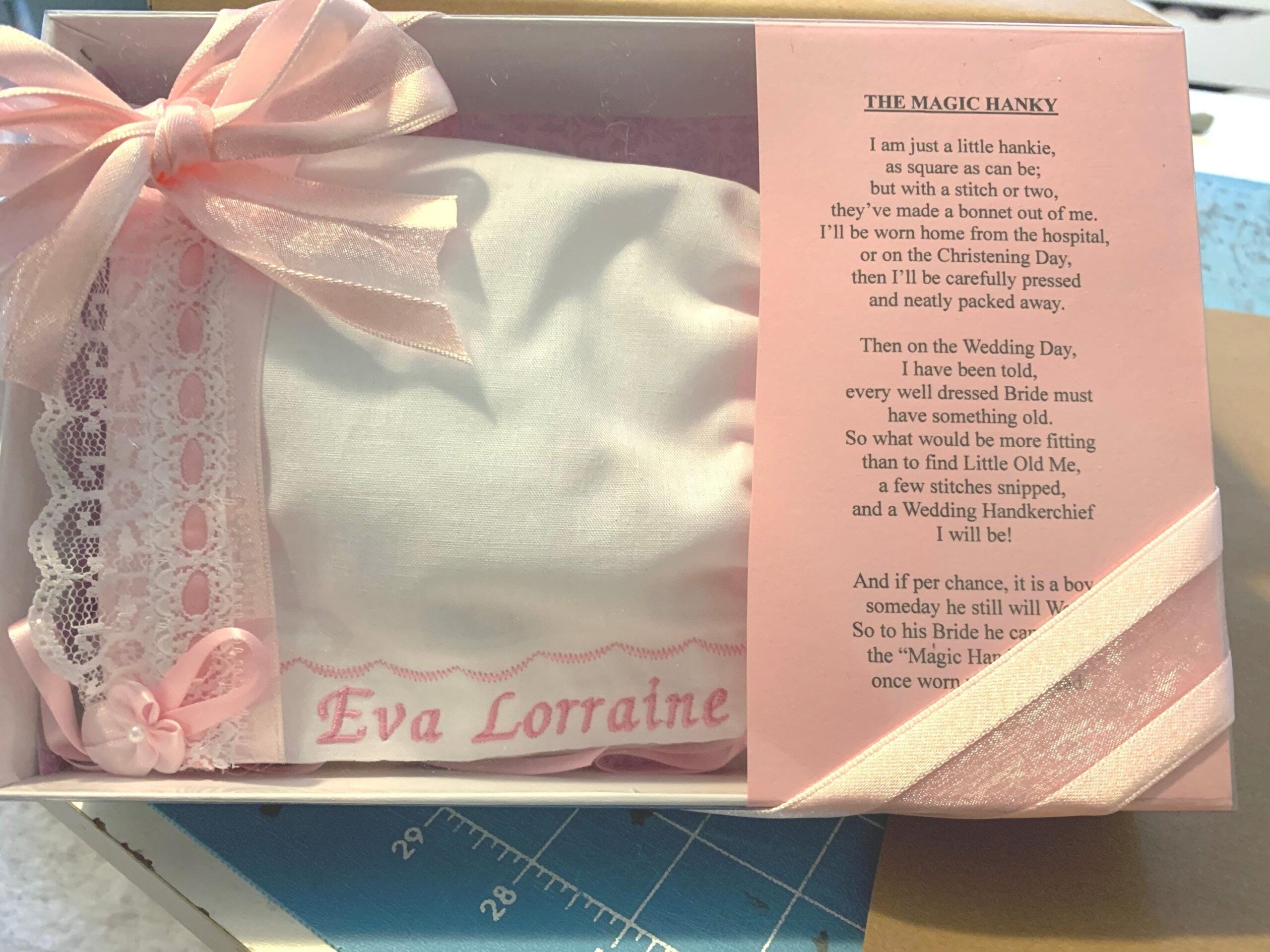 Baby Bonnet Poem Etsy Canada