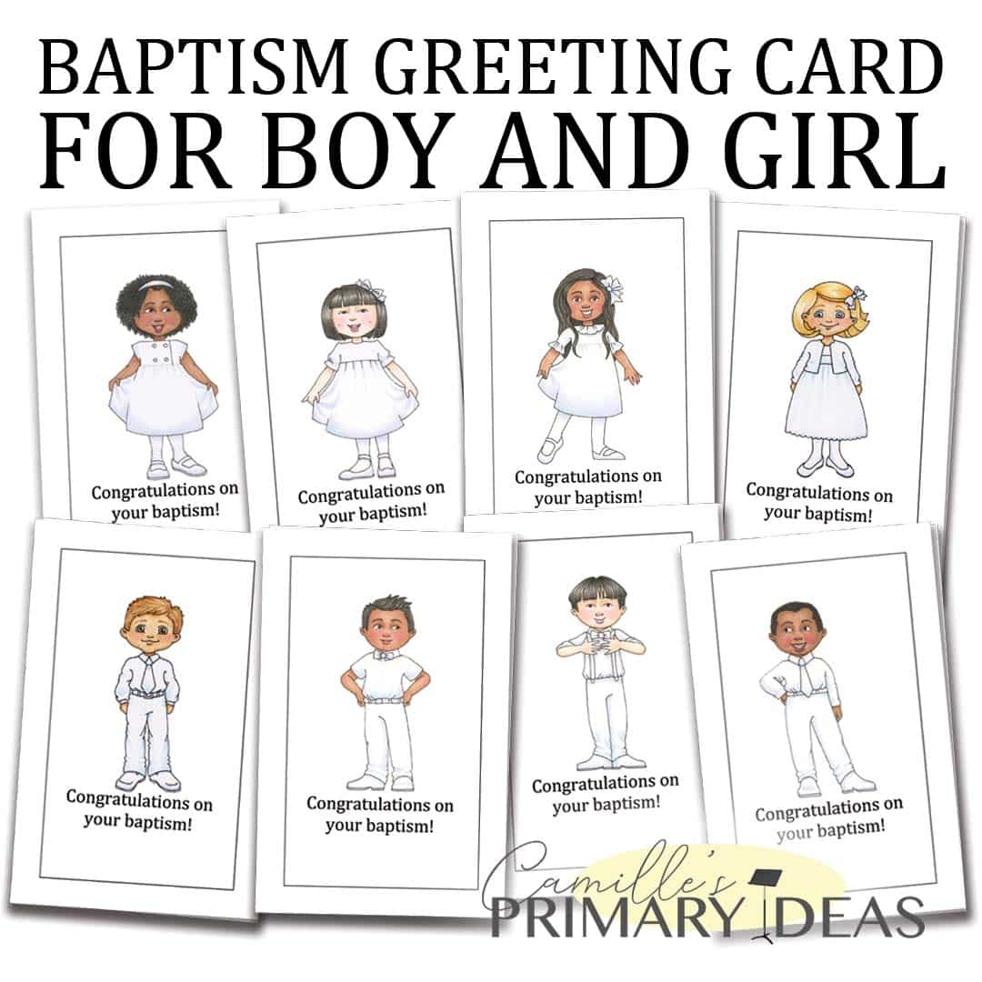 Free Printable Congratulations Baptism Cards