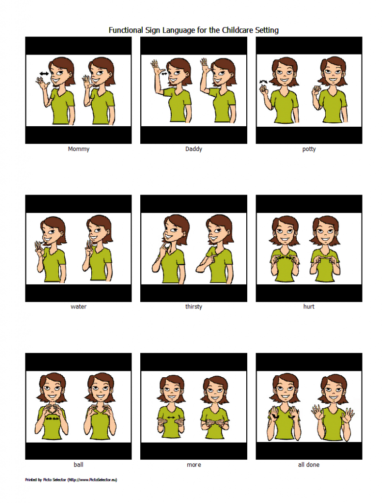Basic Sign Language Asl Flash Cards Free Printable Printable Party Favors