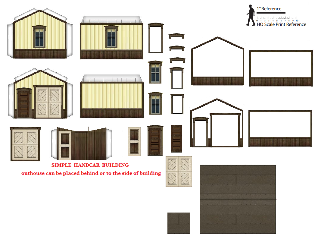 Ho Scale Printable Building Plans