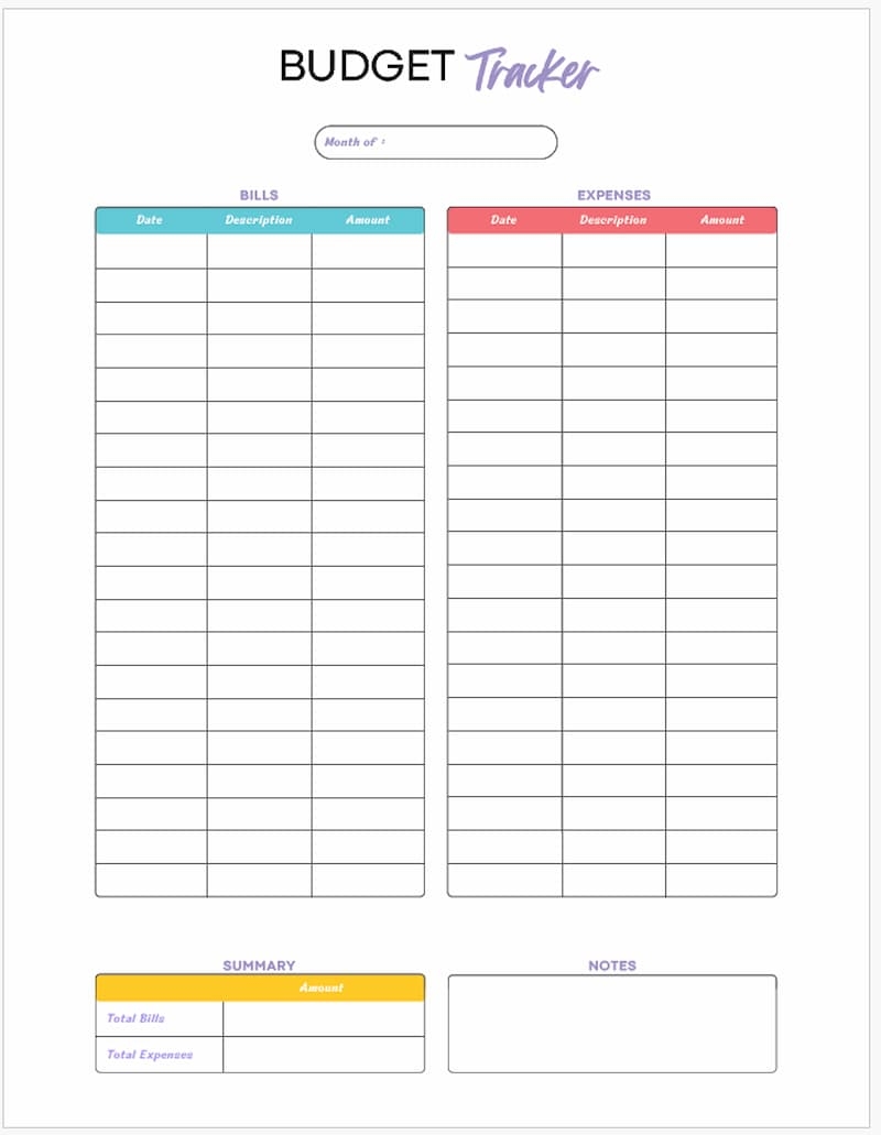 Budget Binder Printables 2025 Free