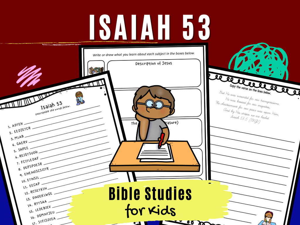 Bible Studies For Kids Isaiah 53 Deeper KidMin