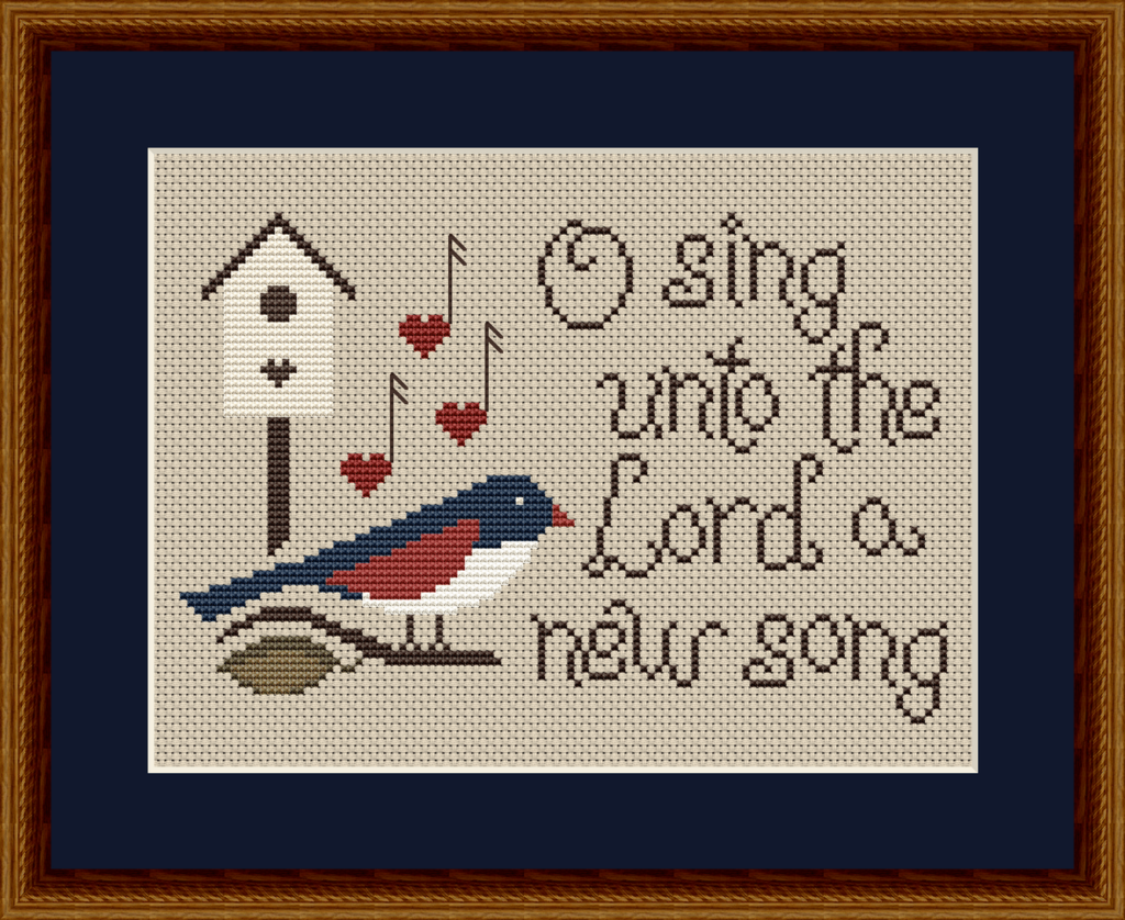Bible Verse Cross Stitch Patterns Including King James Version KJV Designs Happiness Is HeartMade Cross Stitch Patterns