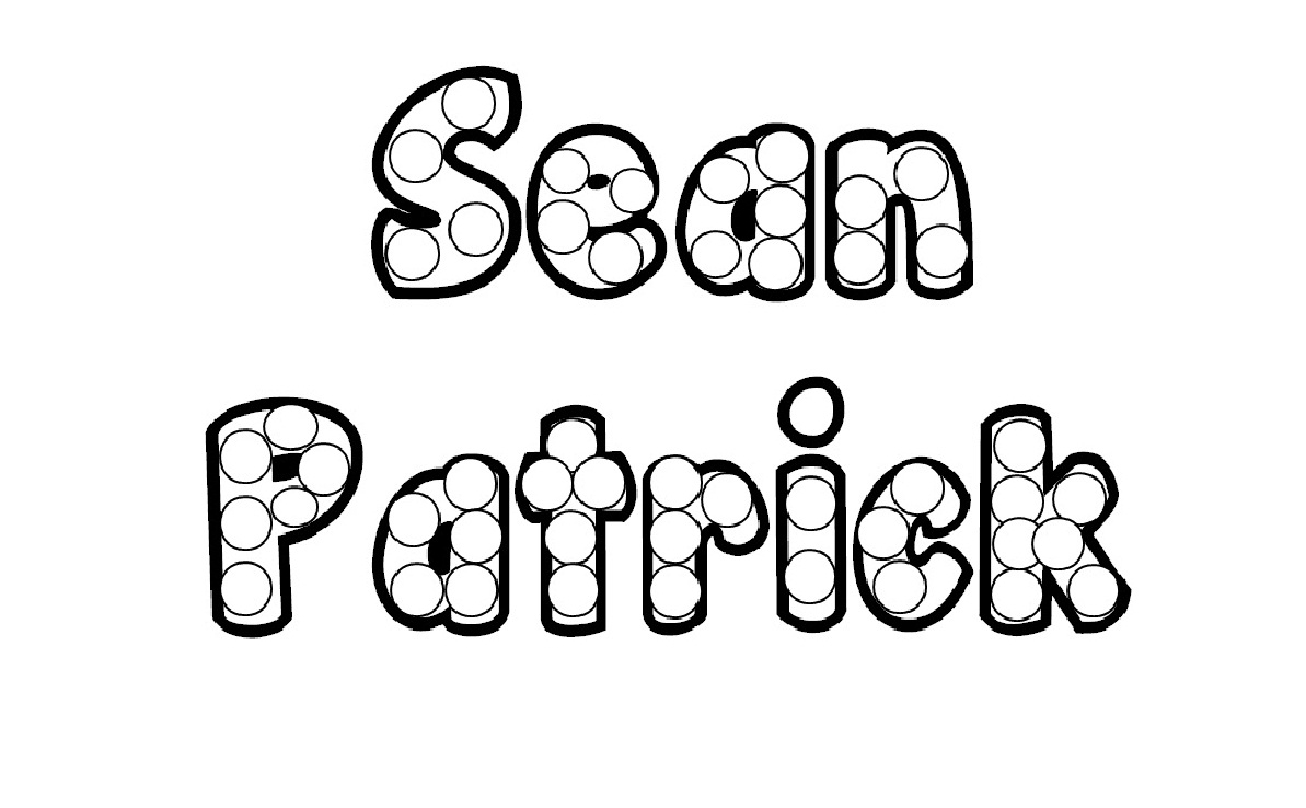 Bubble Letters The Mommy Teacher Worksheets Library