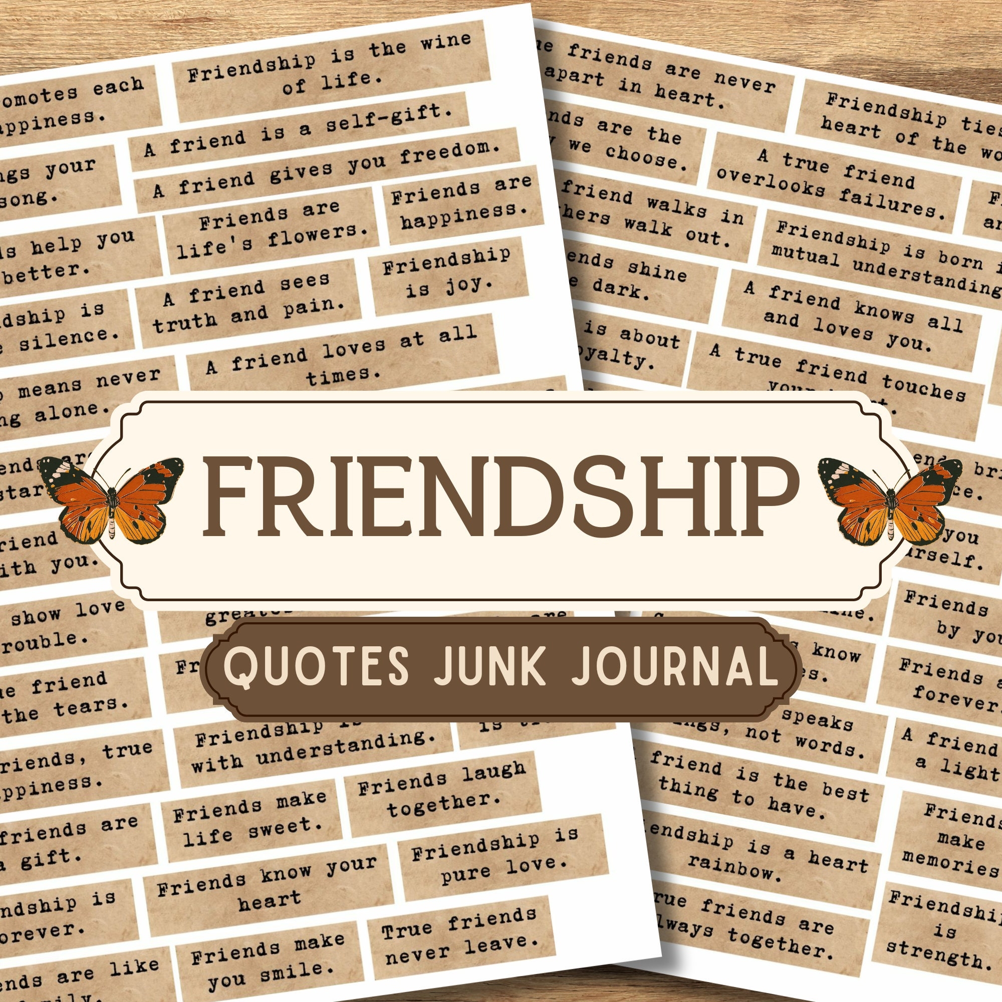 Printable Friendship Quotes For Scrapbooks