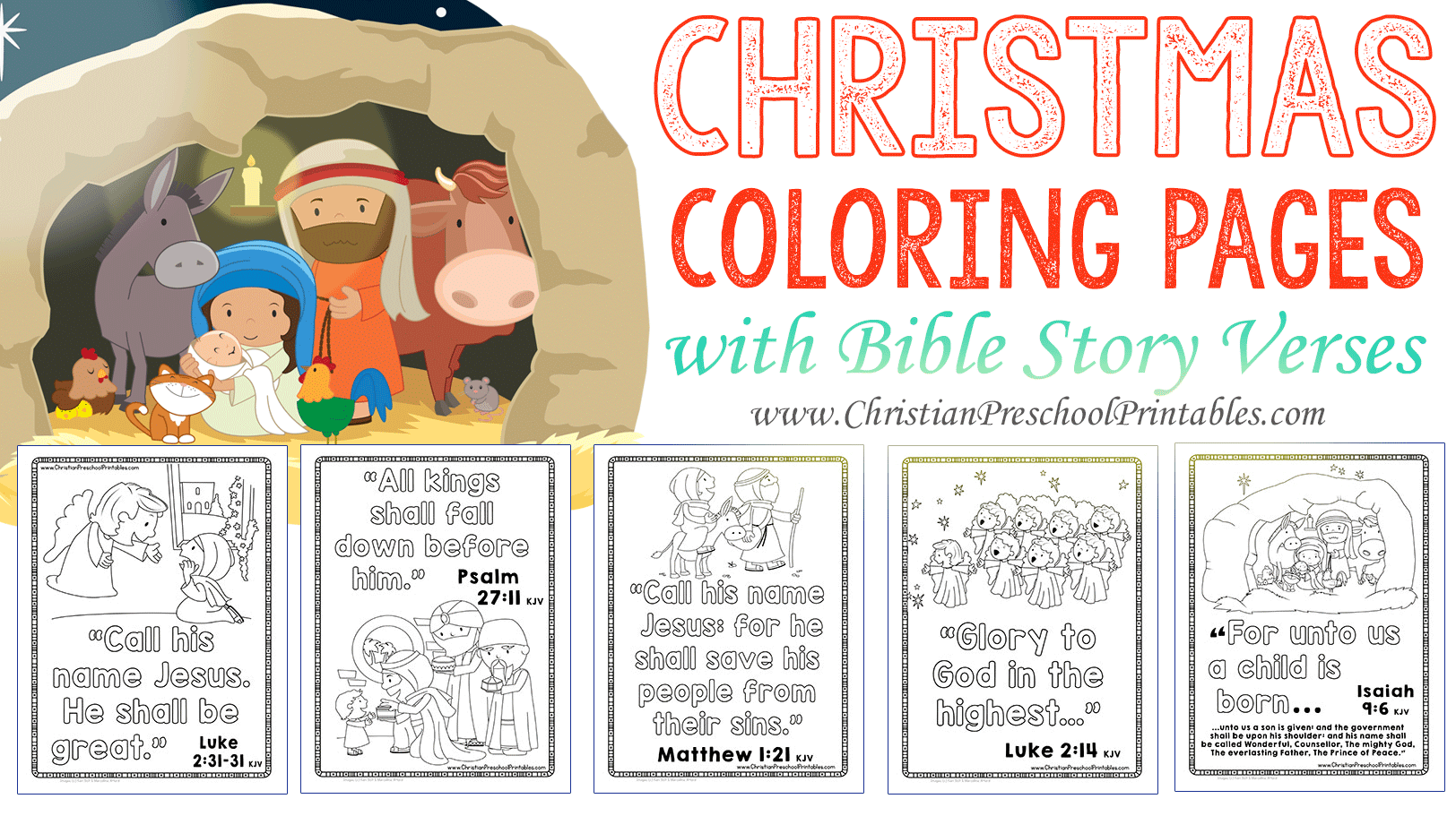 Printable Christmas Story Out Of Bible