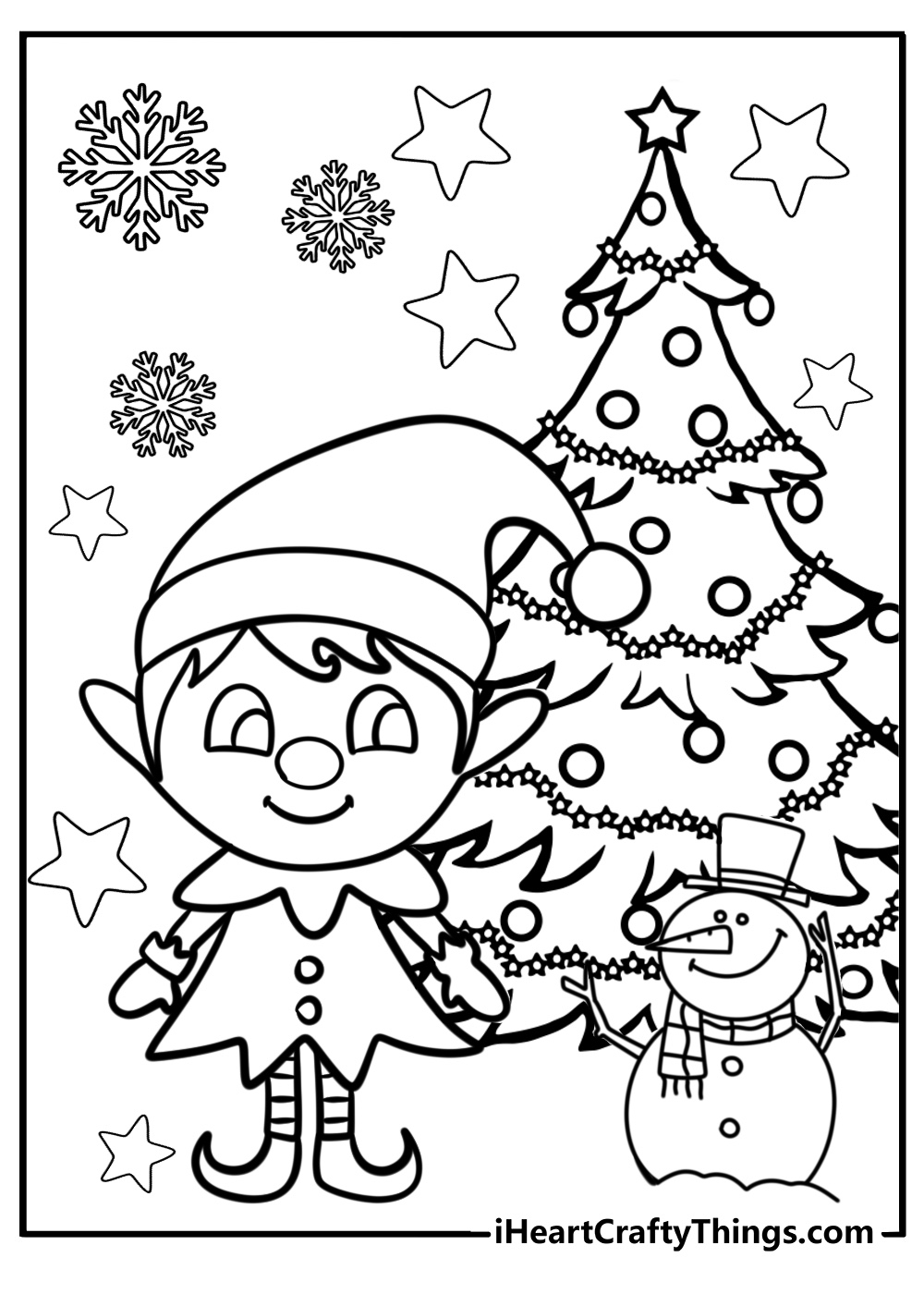 Holiday Coloring Pages Printable Free