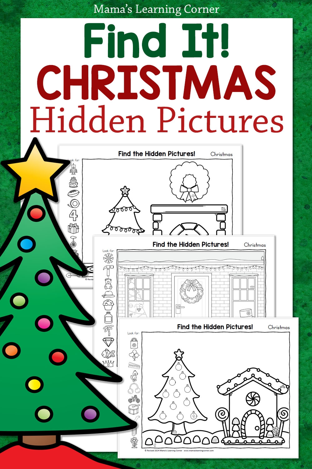Christmas Find The Hidden Objects Printables