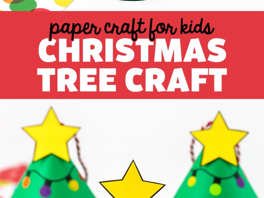 Christmas Tree Craft Fireflies And Mud Pies