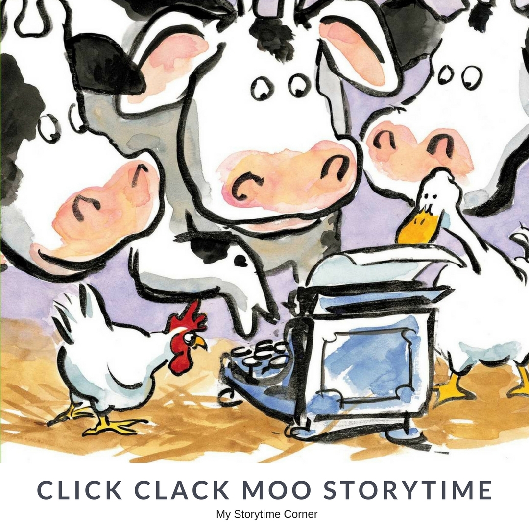 Click Clack Moo Preschool Story Time My Storytime Corner